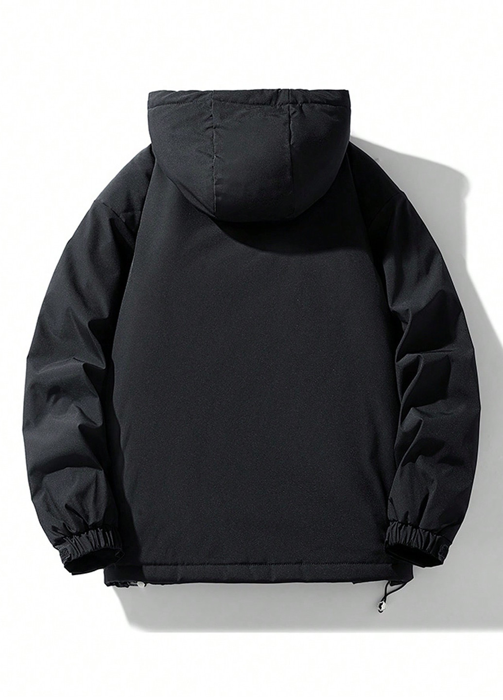 Черная демисезонная куртка SHEIN