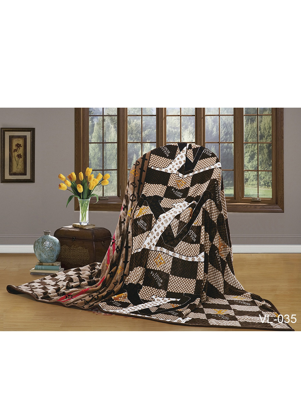 Плед микрофибра 200х220 см ТМ TAG (252154921)