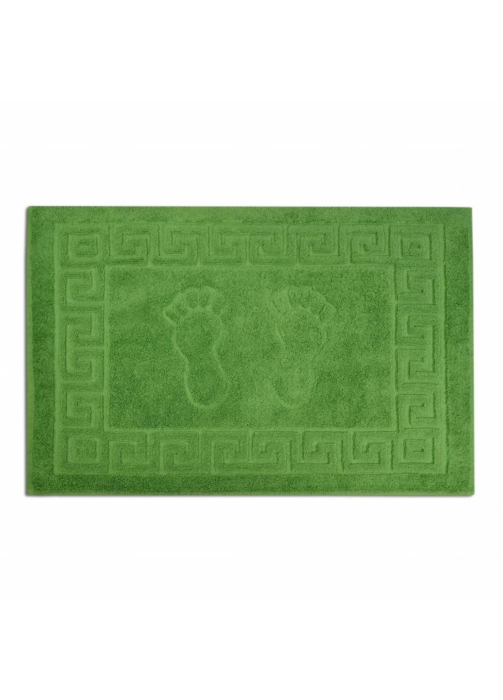 Home Line полотенце махровое (коврик) ножки зеленый 50х70 см (135807) зеленый производство - Азербайджан