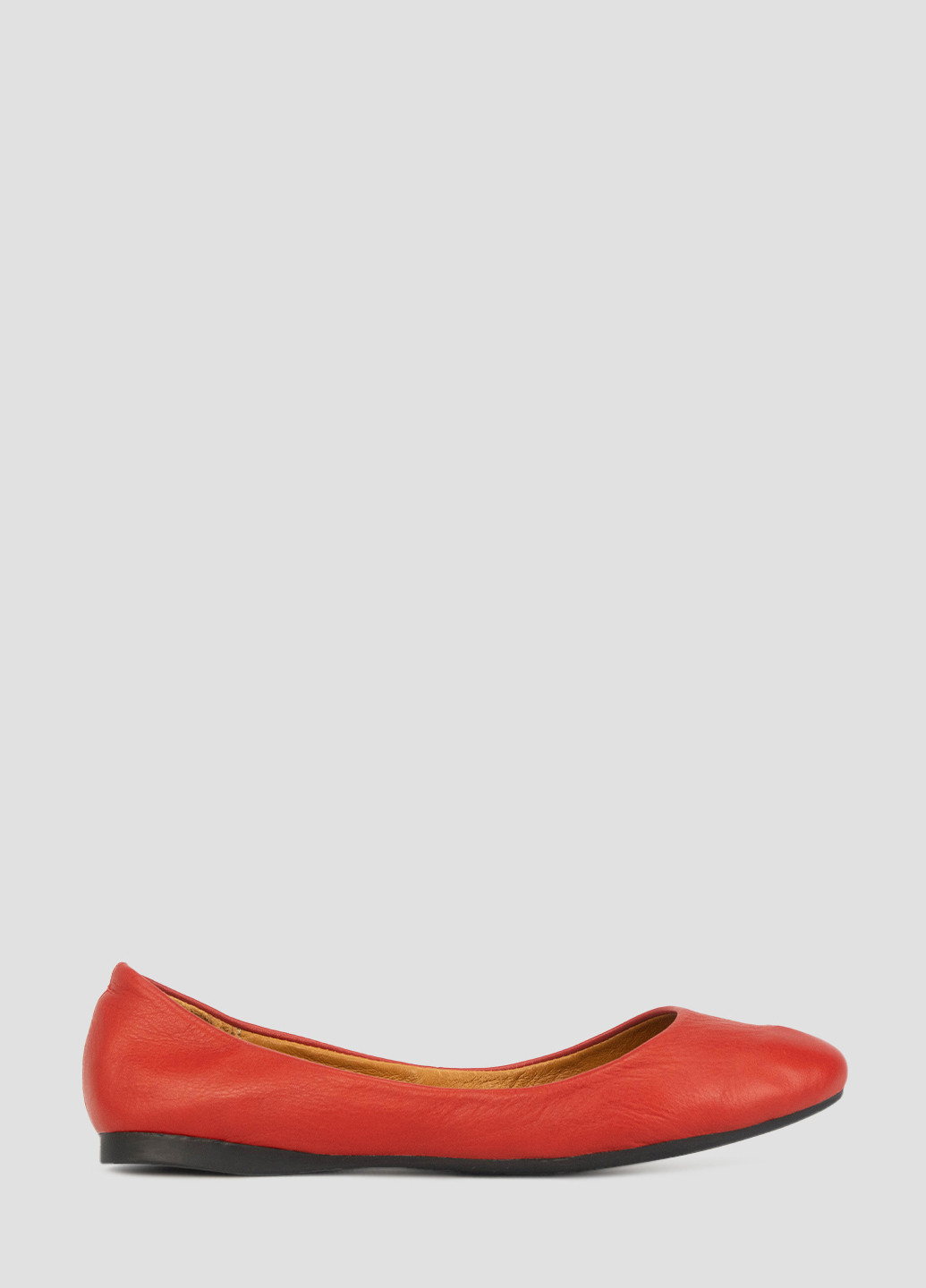 Жіночі балетки Viscala | червоні однотонні без декору натуральна шкіра (299501188)