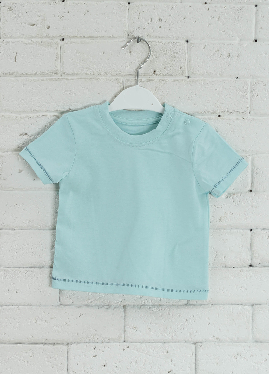 Світло-блакитна літня футболка Matalan