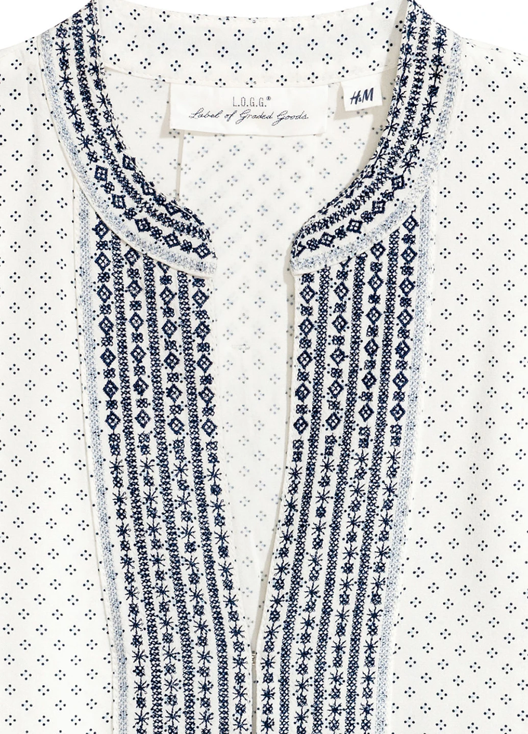 Молочна блуза H&M