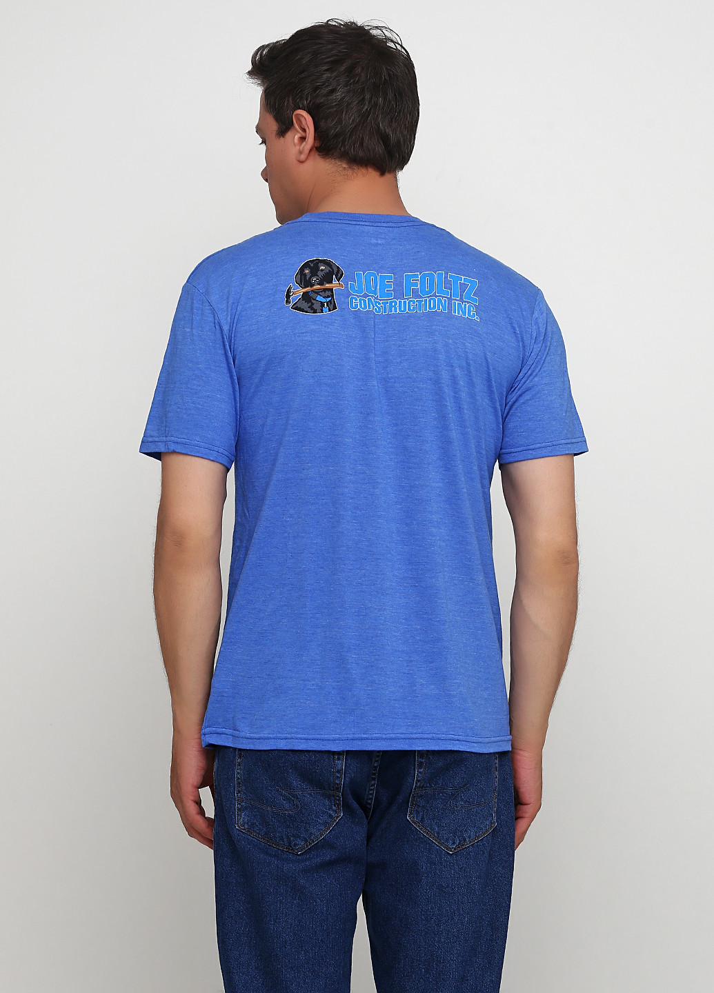 Синяя летняя футболка Blue 84