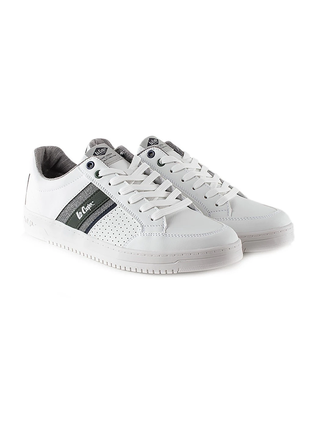 Белые демисезонные кроссовки lc000092 Lee Cooper
