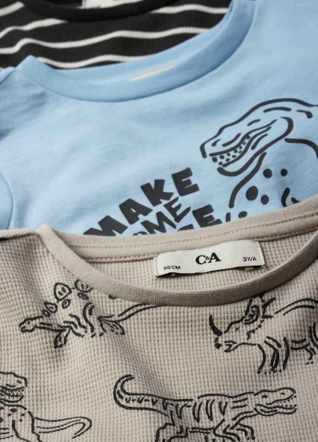 Комбінована всесезон піжама (лонгслів, штани) (3 шт.) лонгслів + брюки C&A