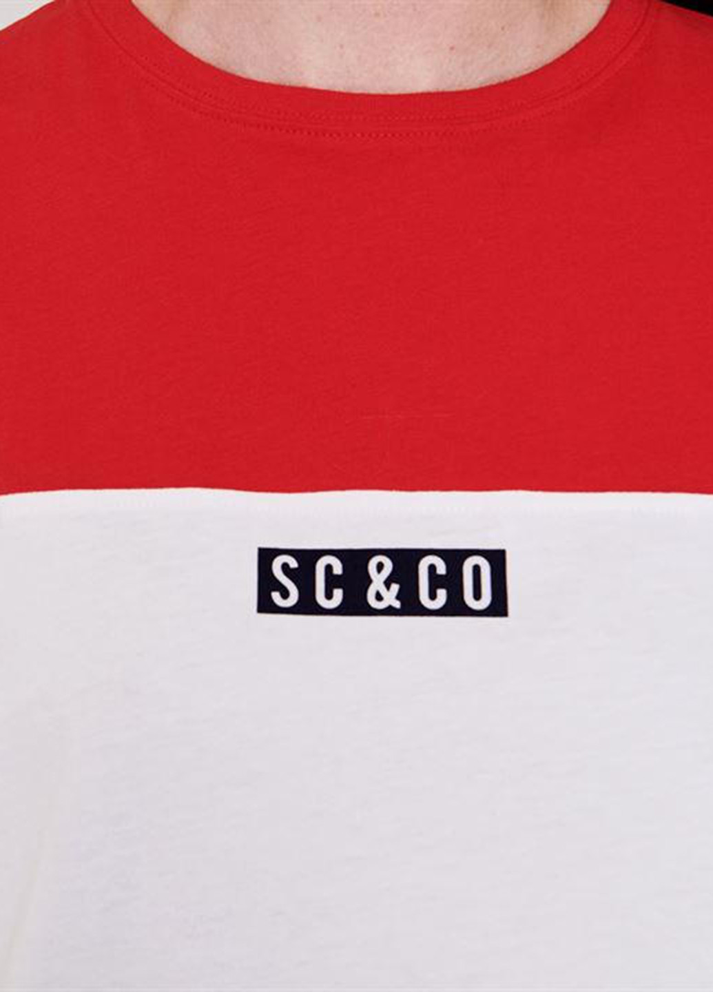 Комбинированная летняя футболка Soulcal & Co