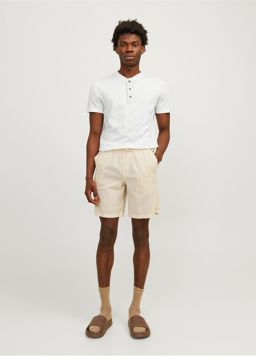 Біла футболка Jack & Jones