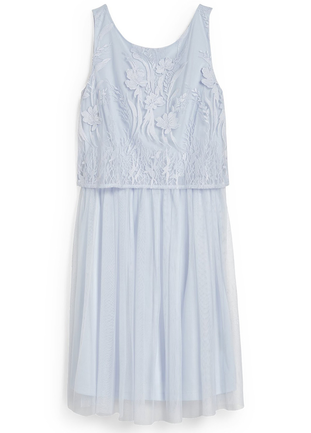 Сиреневое праздничный платье C&A однотонное