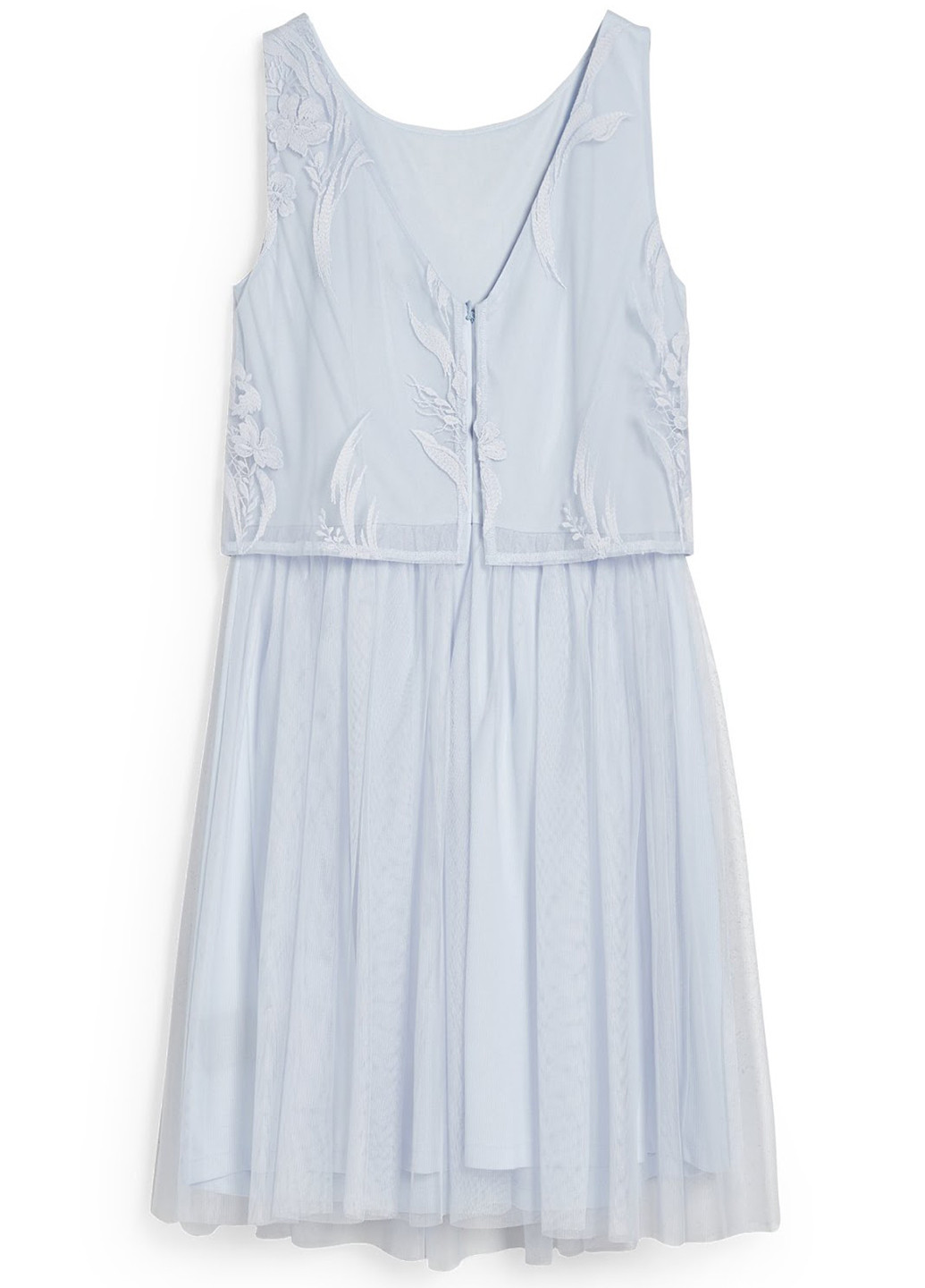 Сиреневое праздничный платье C&A однотонное