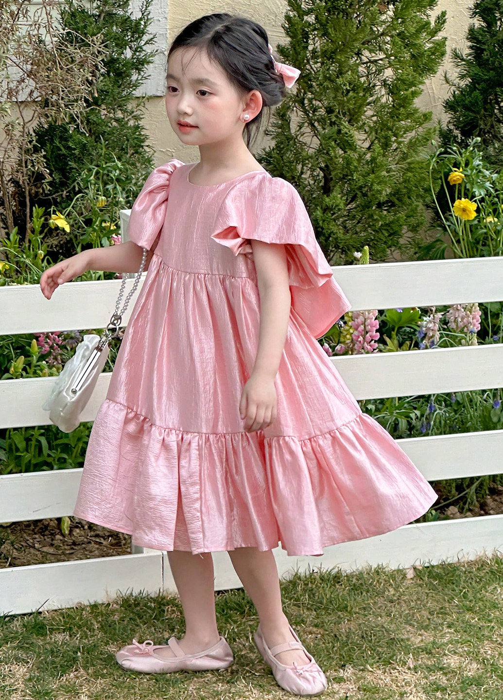 Рожева сукня SHEIN (367005614)