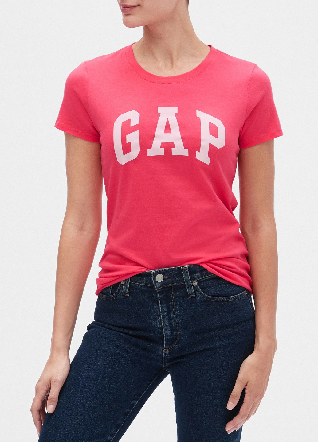 Рожева літня футболка Gap