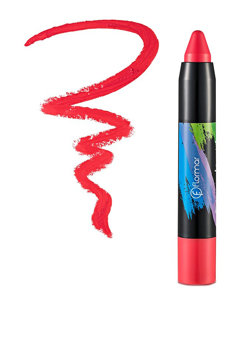 Помада-карандаш Twist Up №13 Deep Coral, 2,8 г Flormar (32528697)