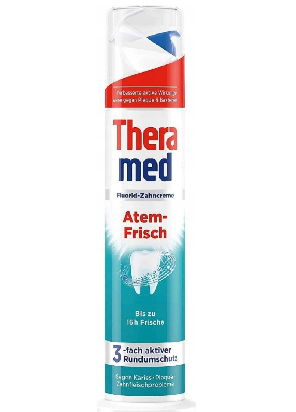 Зубная паста с дозатором Intensive Fresh 100 мл Theramed (253276974)