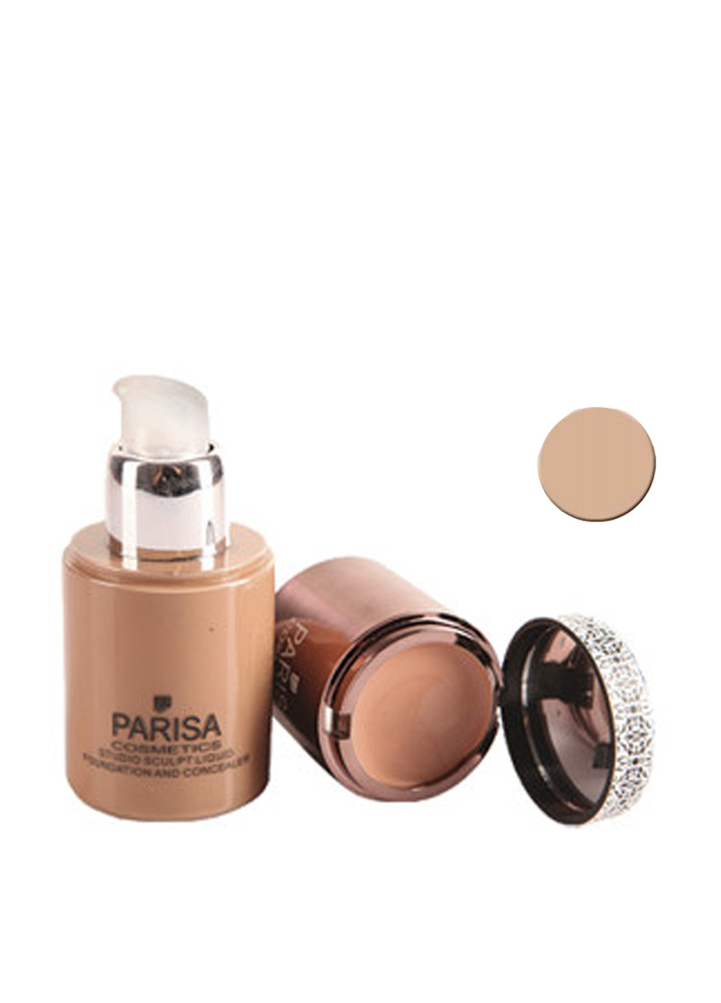 Тональний крем з коректором PD-01 04, 1 шт. Parisa Cosmetics (83217505)