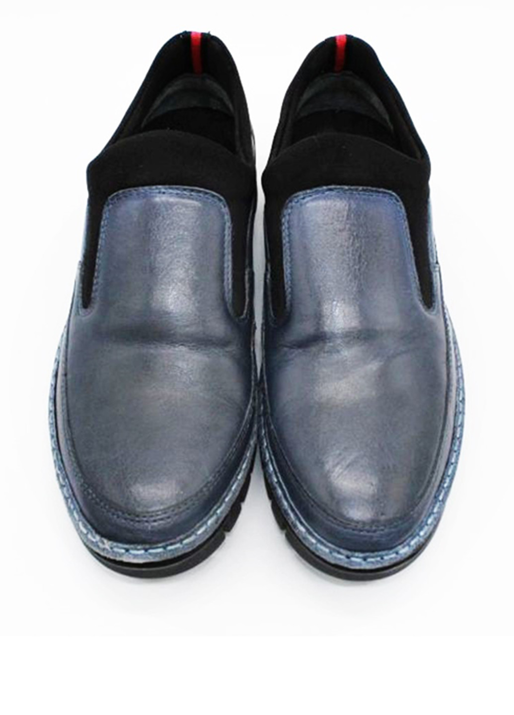 Голубые кэжуал туфли Luciano Bellini без шнурков