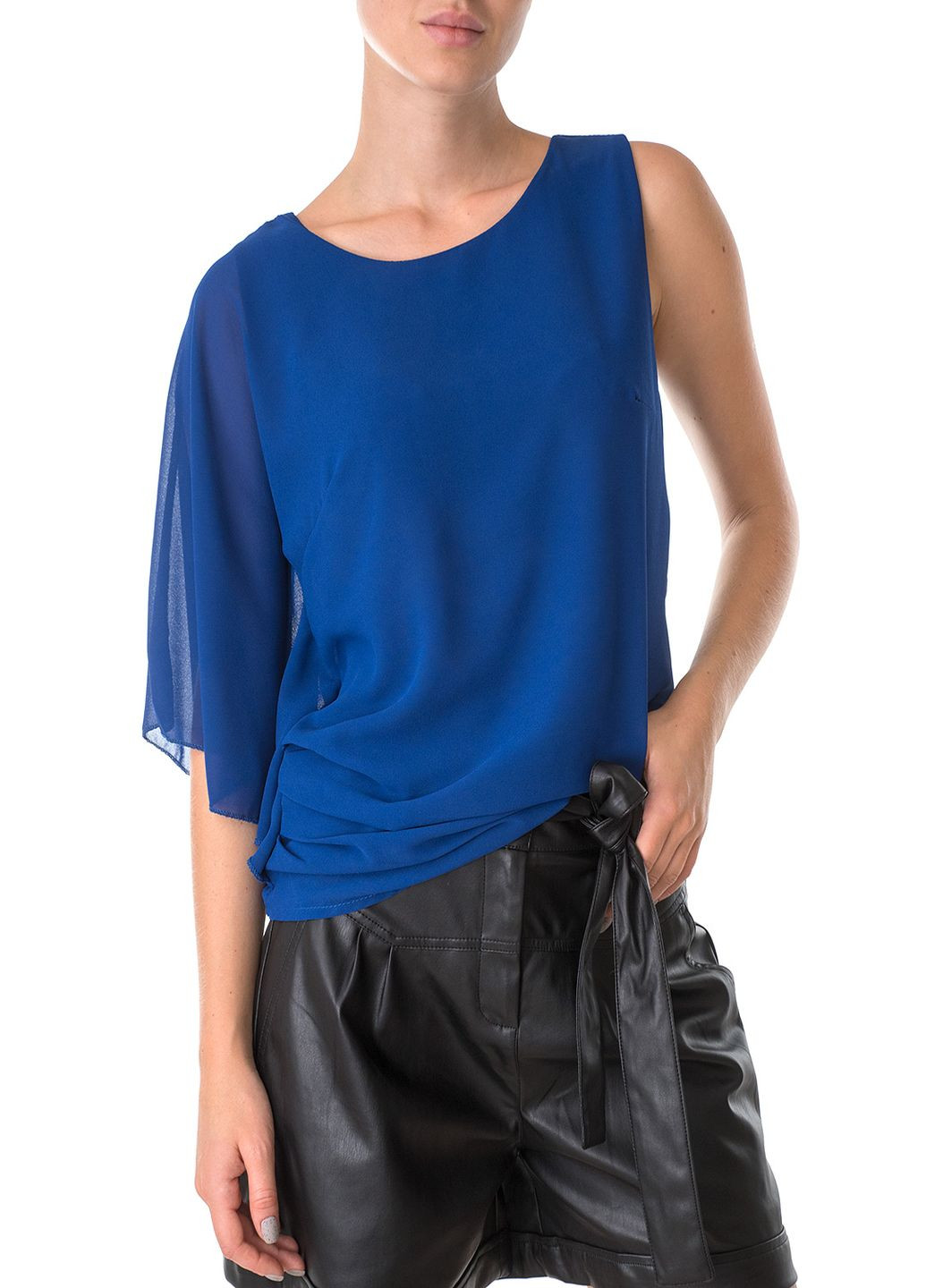 Синяя блуза Miss Miss