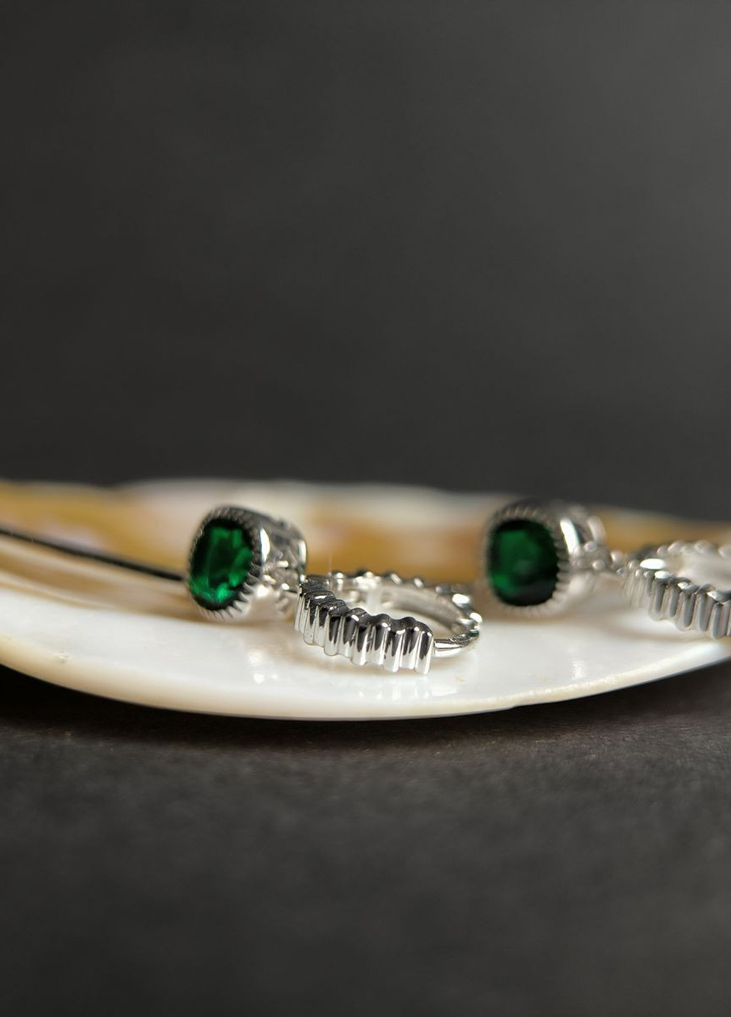 Сережки Silver Flame (369649292)