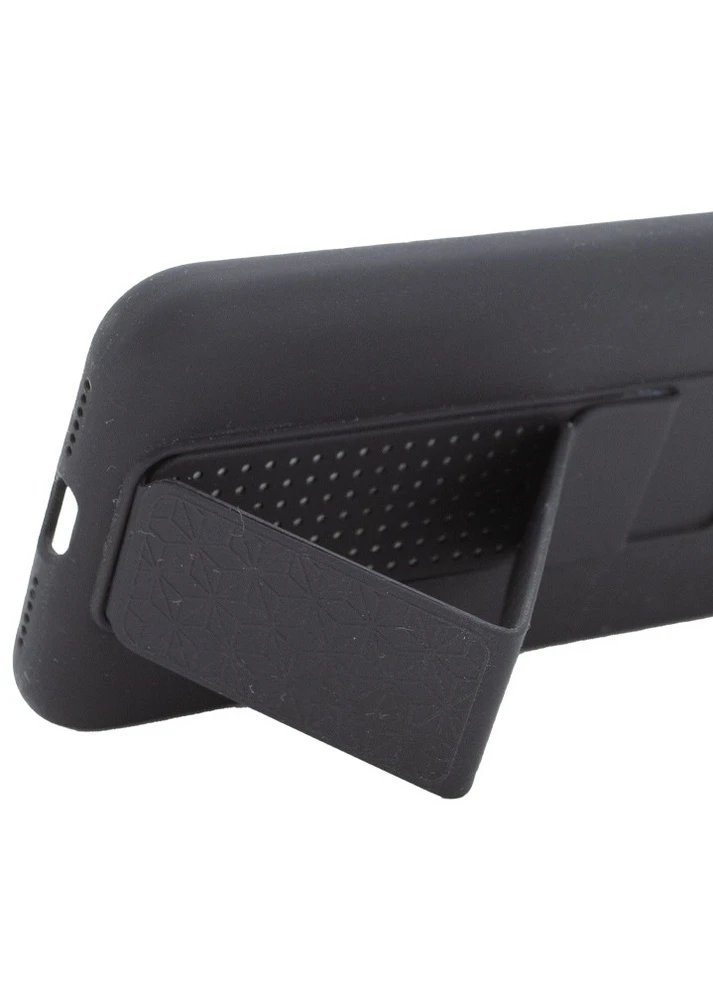 Чохол Silicone Case Hand Holder для Apple iPhone XS Max (6.5 ') Чорний / Black (is_00000041594_7) Epik (229726465)