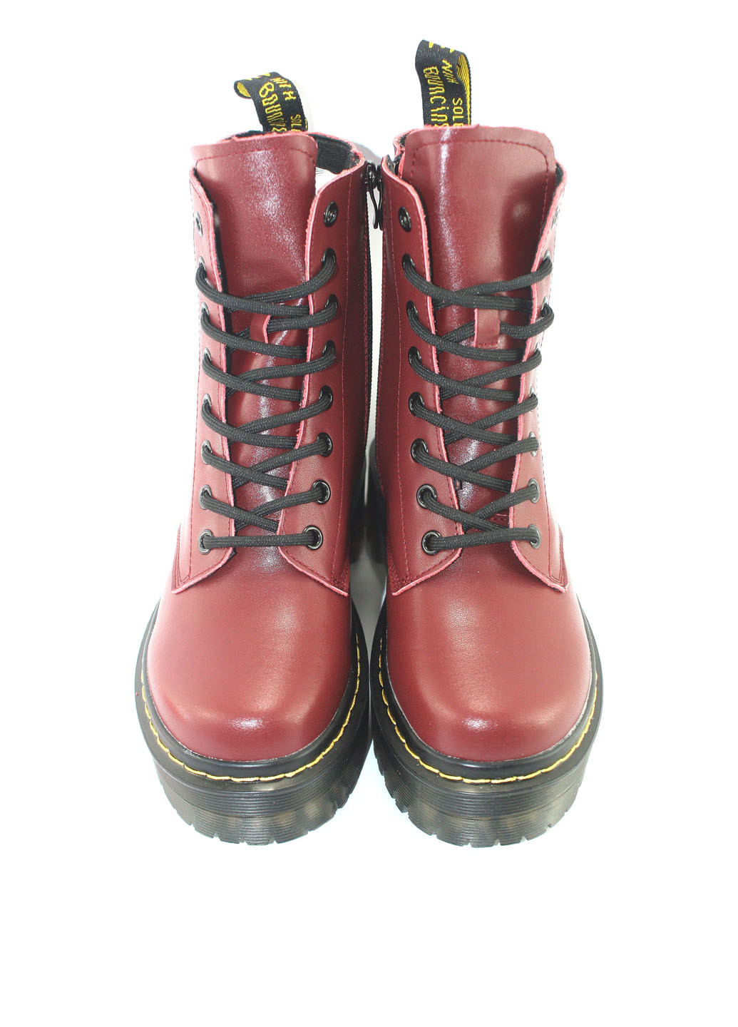 Зимние ботинки берцы No Brand со шнуровкой