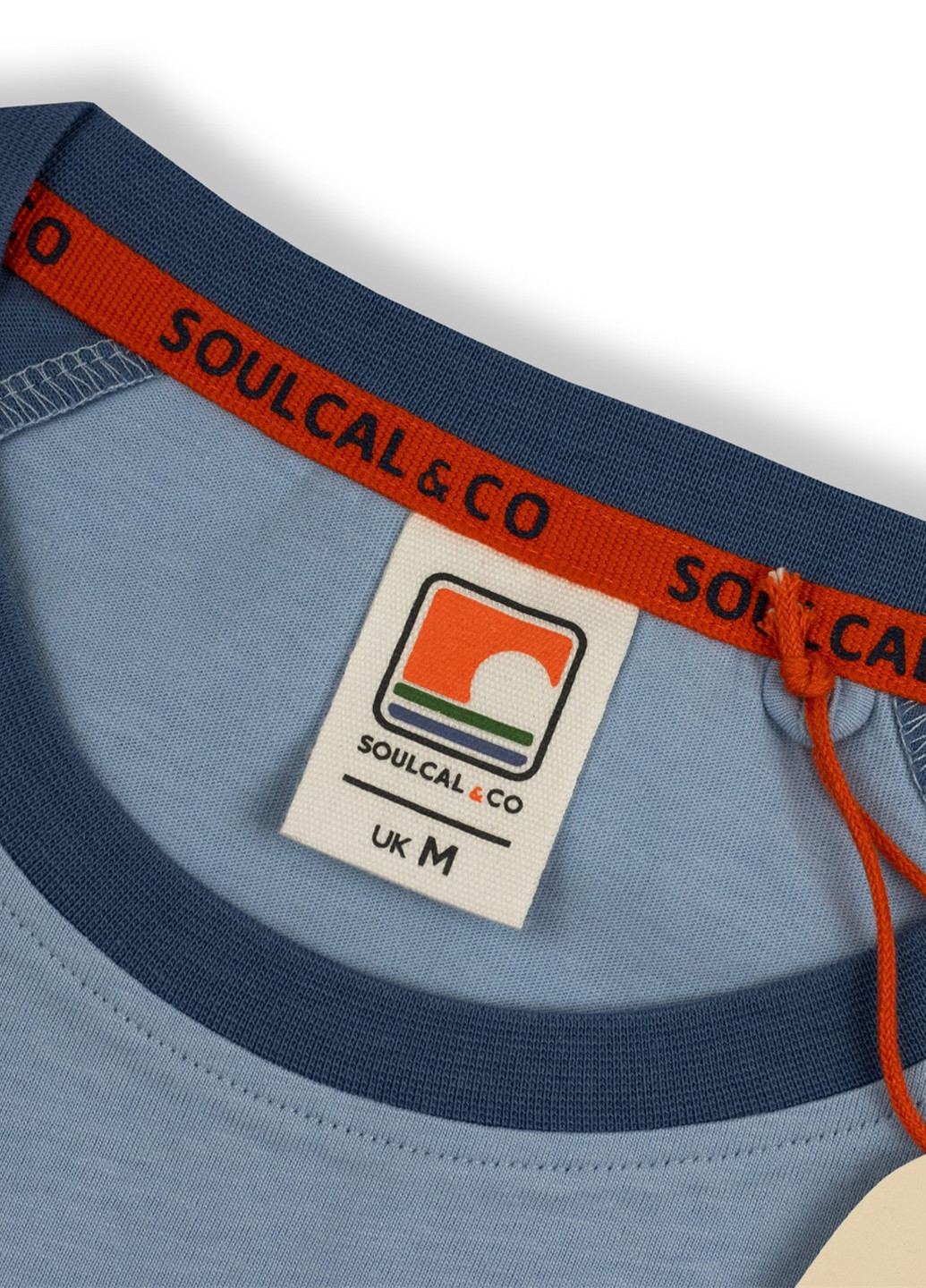 Блакитна футболка Soulcal & Co