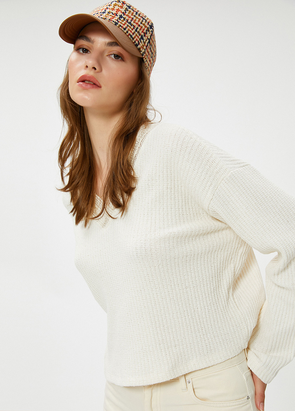 Молочний демісезонний пуловер пуловер KOTON