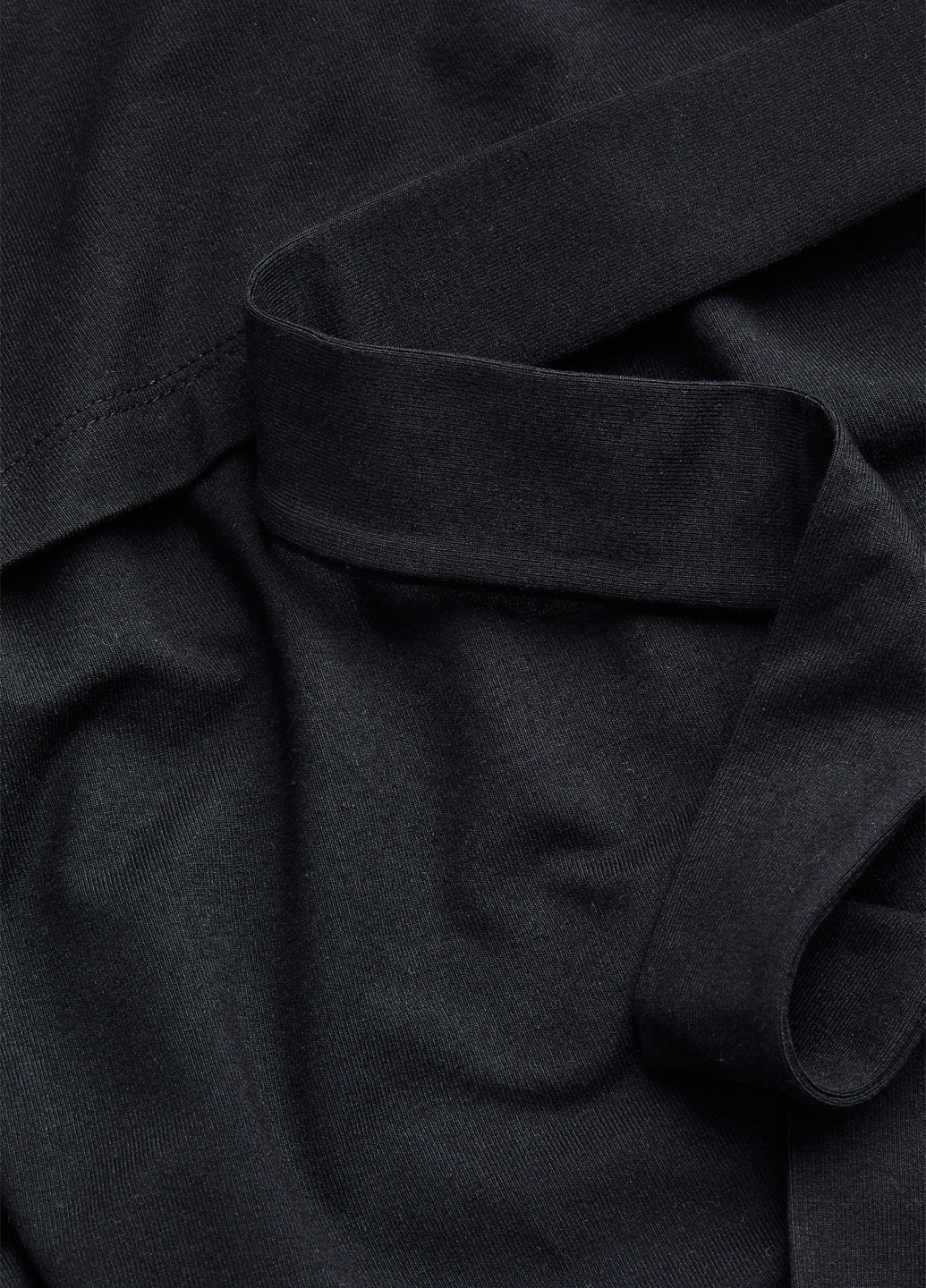 Чорна блуза для вагітних на запах H&M