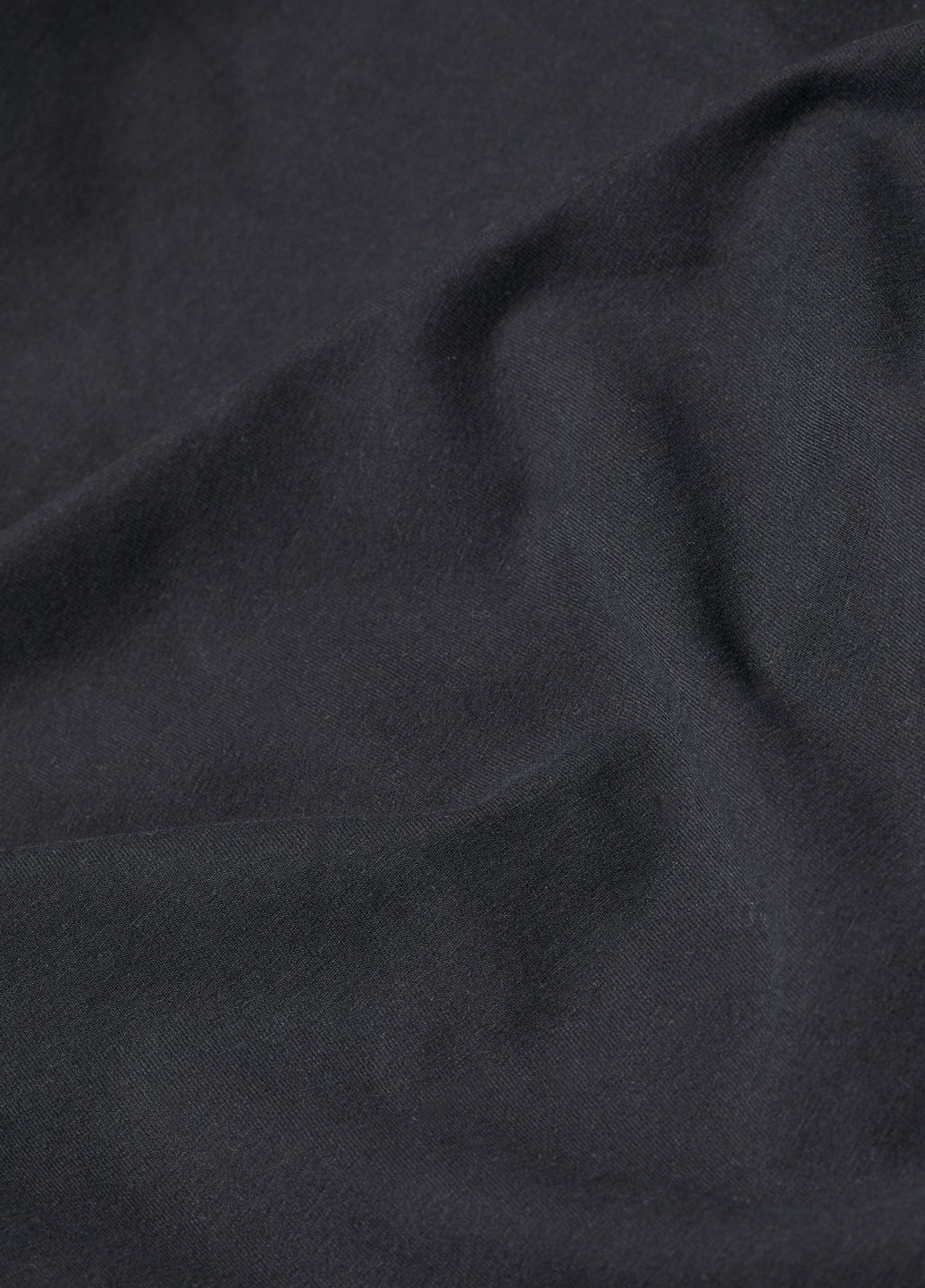 Гольф H&M однотонный чёрный кэжуал трикотаж, хлопок