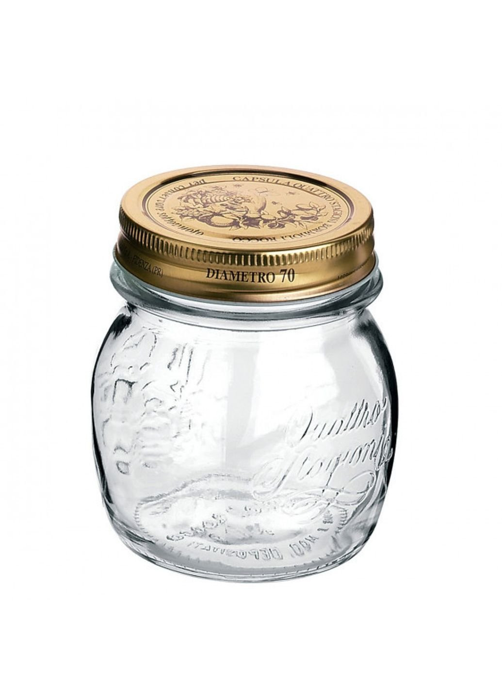 Банка стеклянная с крышкой Bormioli Rocco Quattro Stagioni 357750-MQ-2321991 250 мл No Brand (253626492)