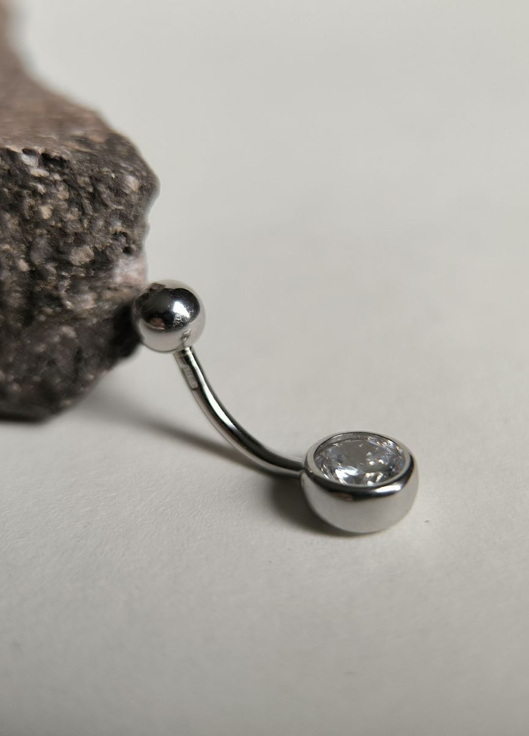 Серьга для пирсинга Silver Flame (350941353)