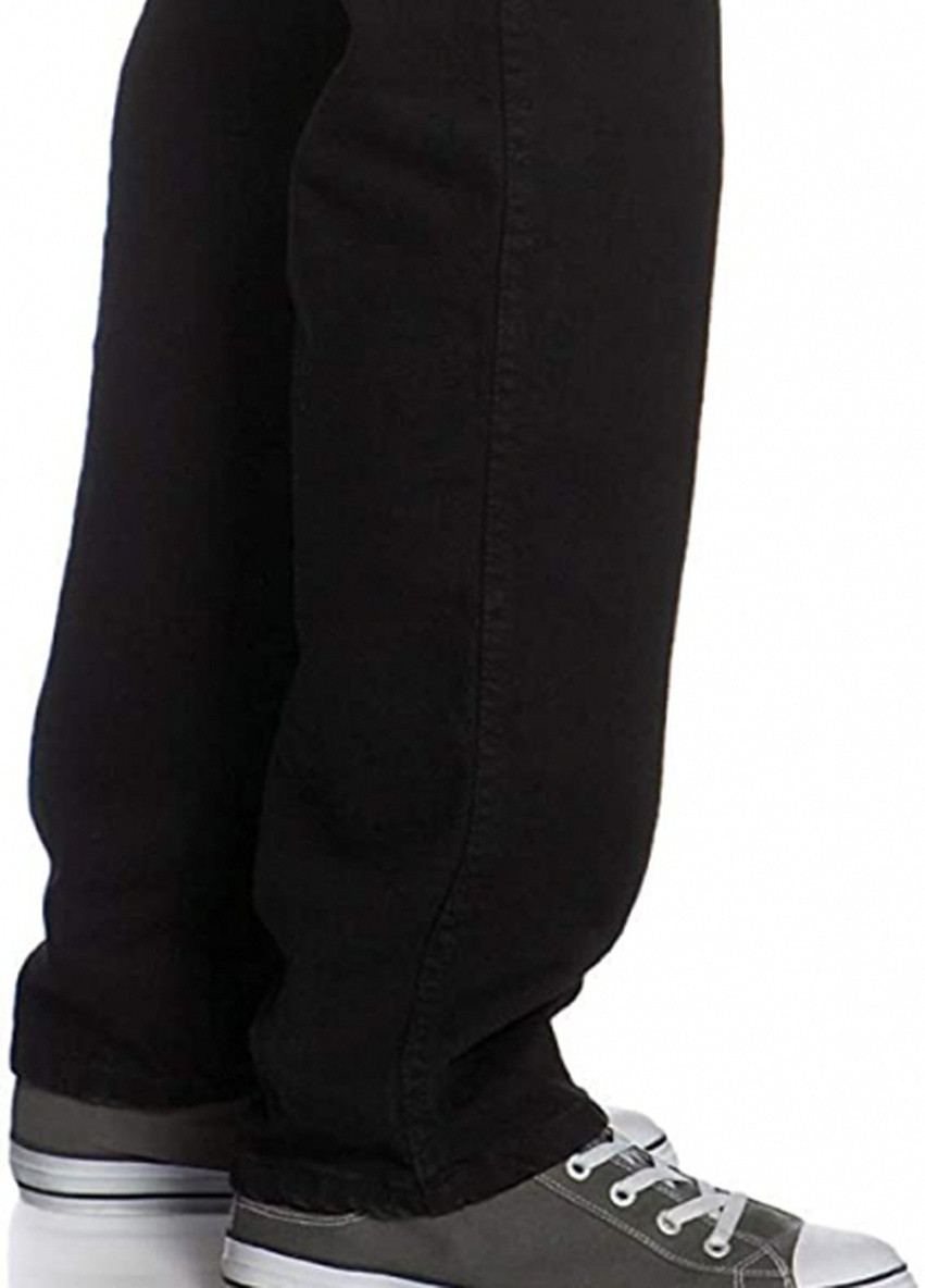 Черные демисезонные джинси прямие B0007CKNSA Overdyed Black Wrangler