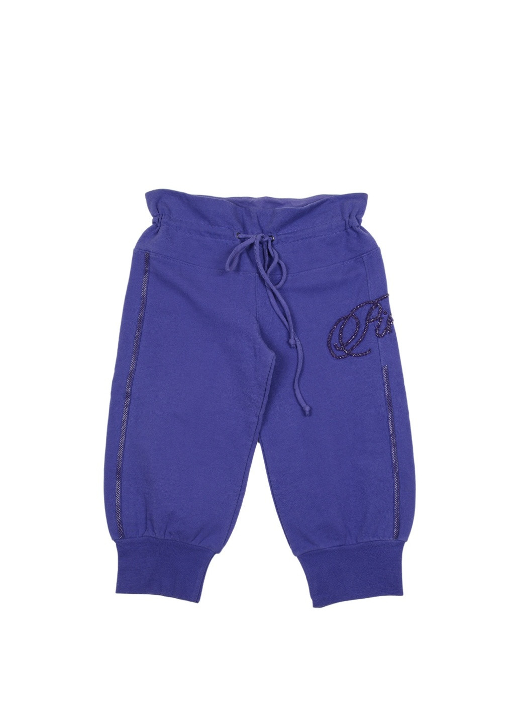 Фиолетовые спортивные демисезонные со средней талией брюки Pinko