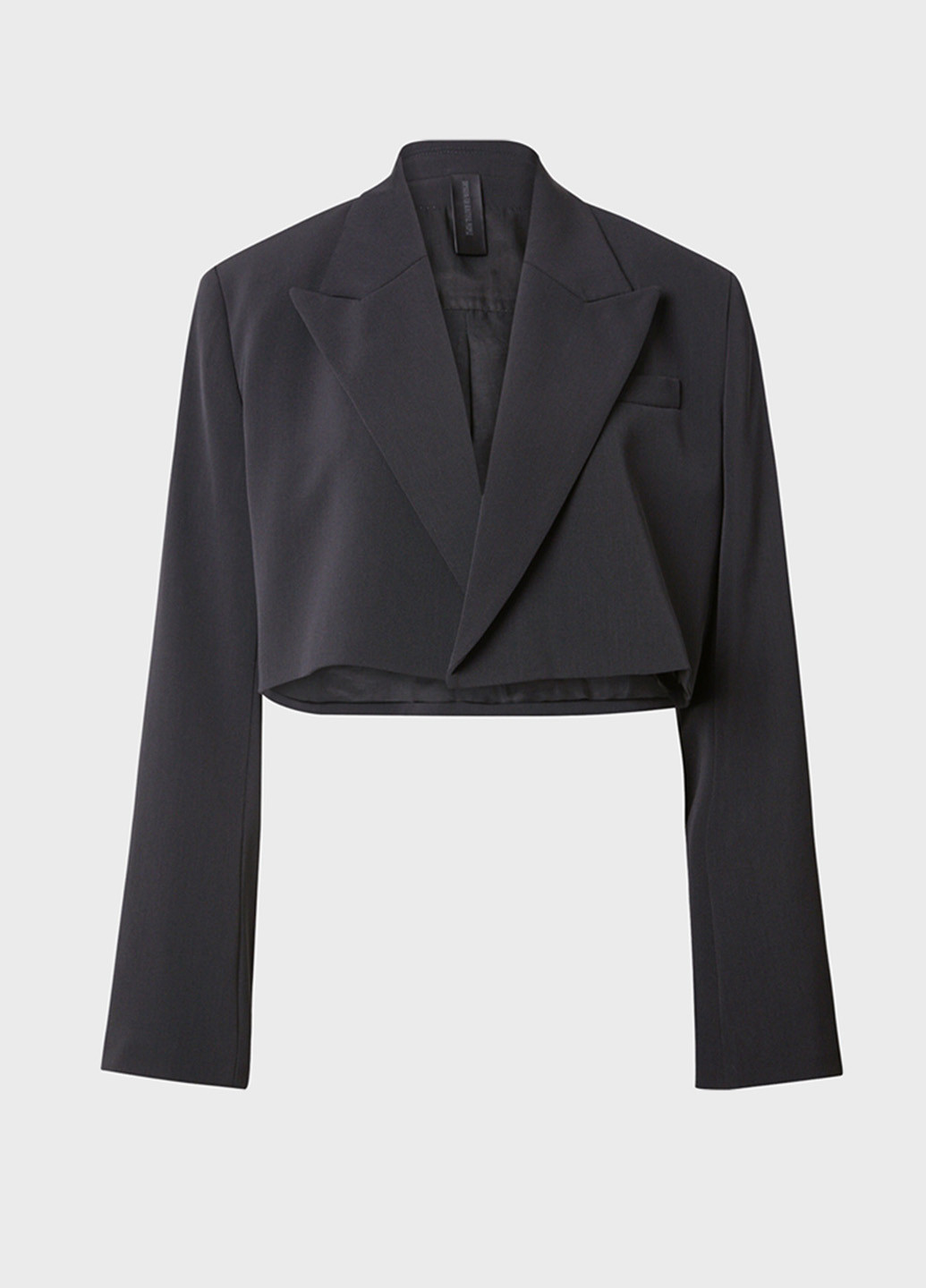 Черный женский жакет Drykorn однотонный - демисезонный