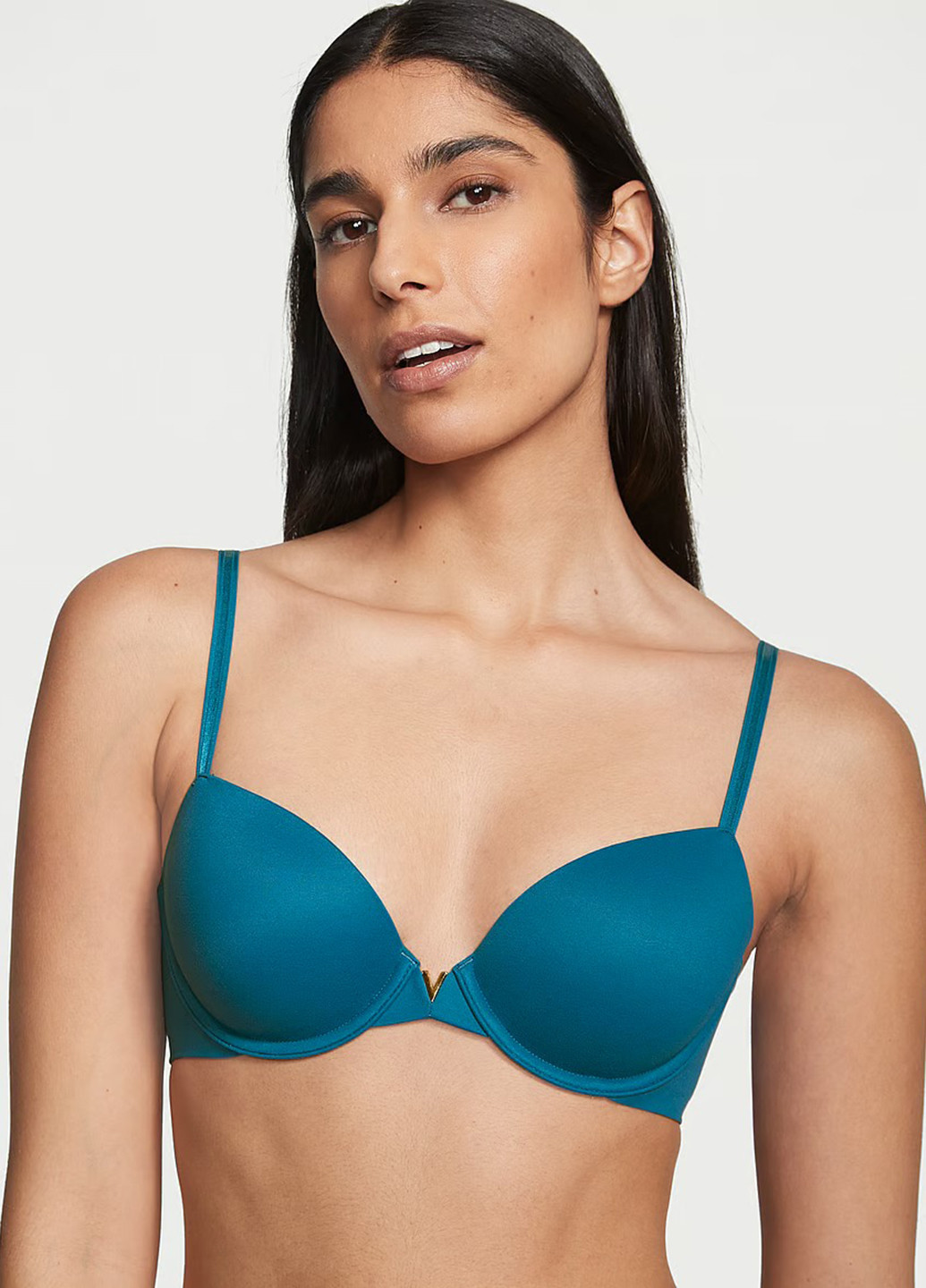 Синий демисезонный комплект (бюстгальтер, трусики) Victoria's Secret