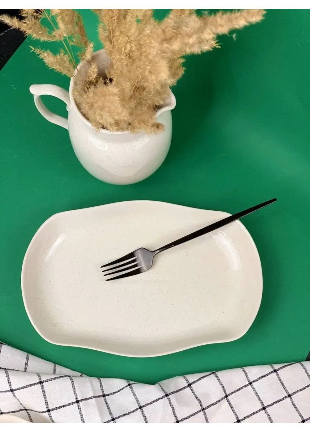 Блюдо сервировочное Sand Space Cappuccino Вересень К-7202 27х17.5х4 см No Brand (253628639)