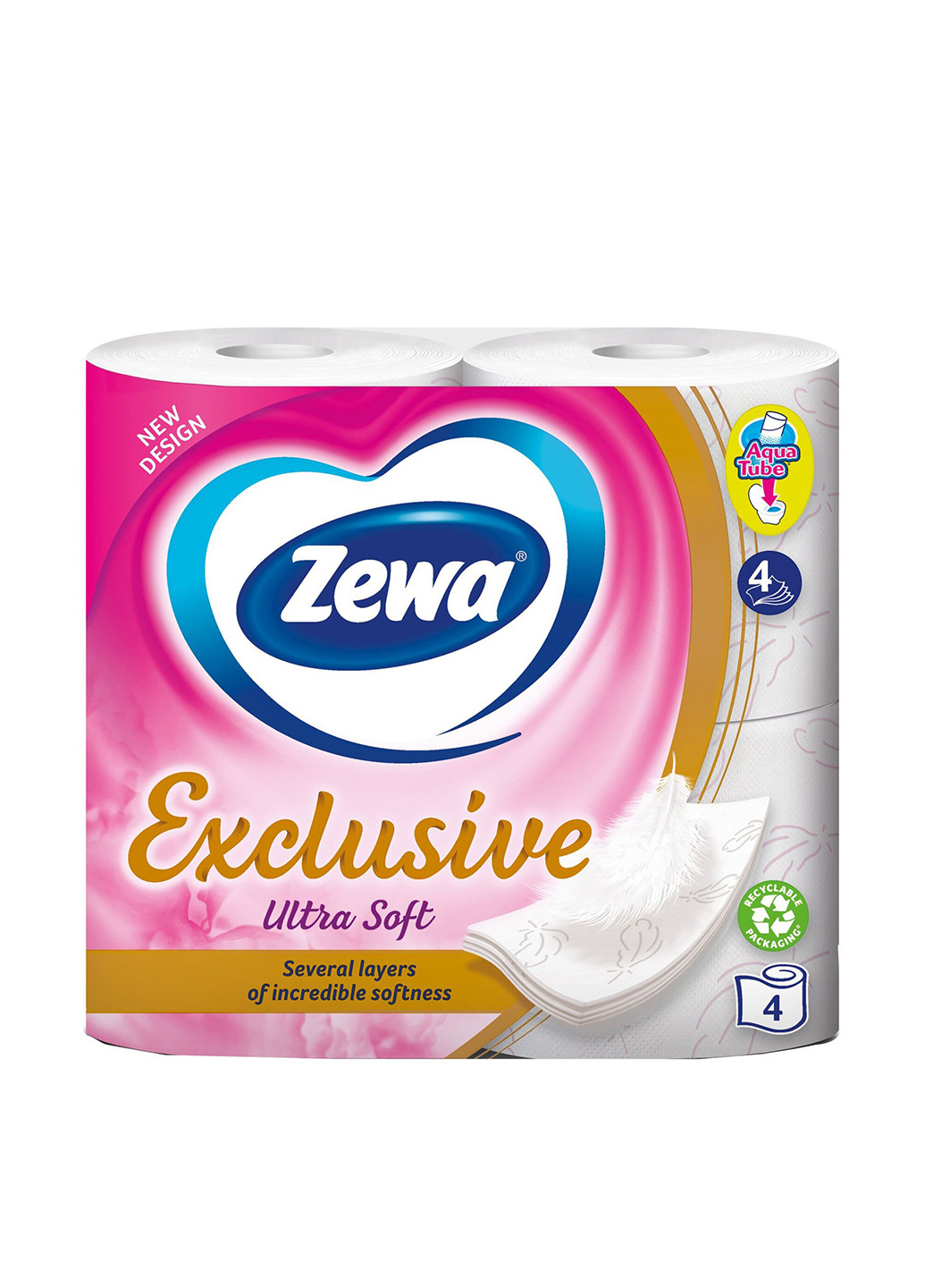 Туалетная бумага (4 шт.) Zewa (201708990)