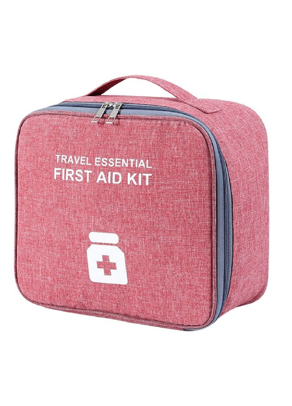 Аптечка сумка органайзер для медикаментов для путешествий для дома 25*22*12 см (473521-Prob) Розовый Unbranded (255029695)