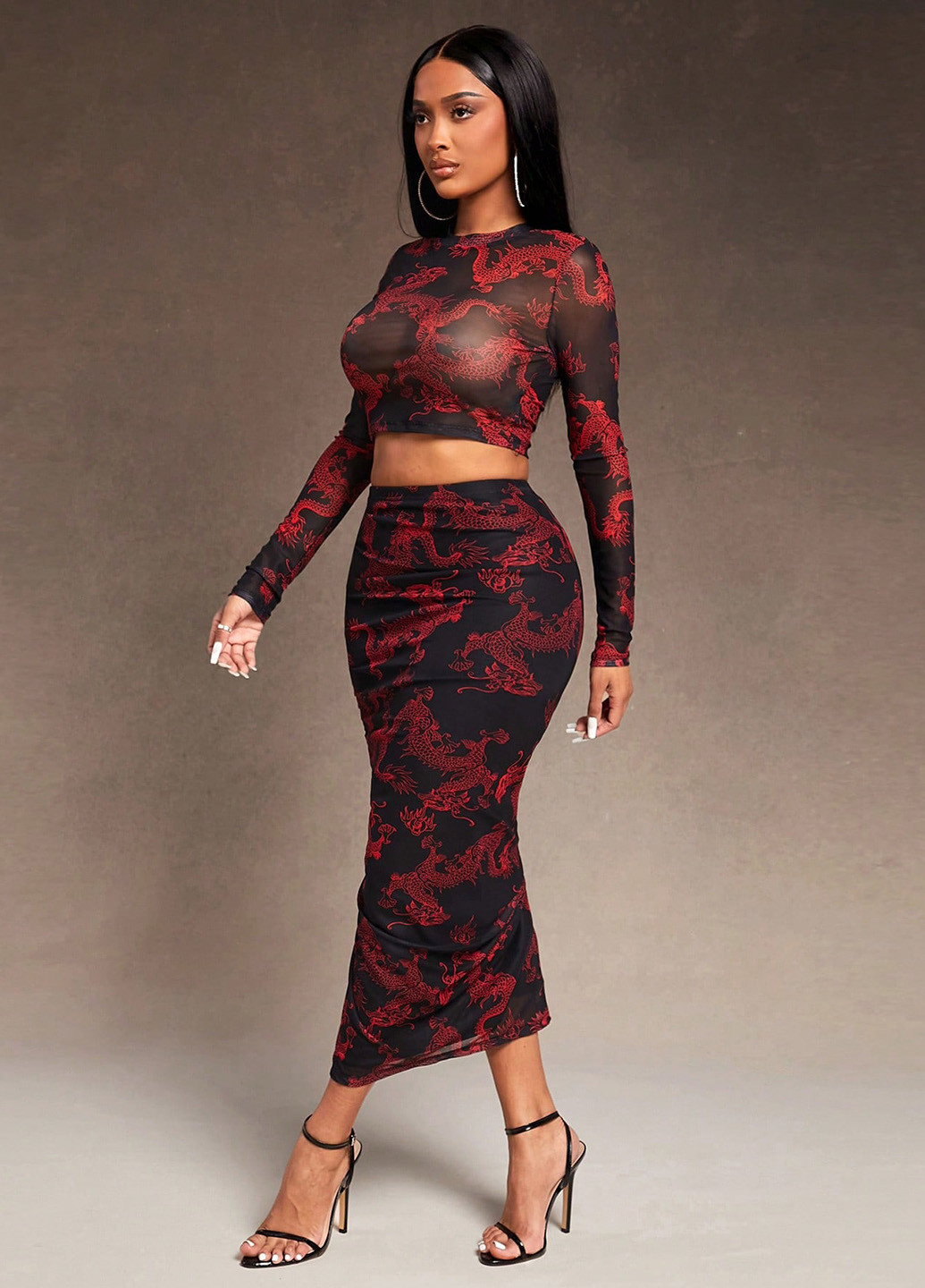 Костюм (топ, спідниця) SHEIN (342964822)