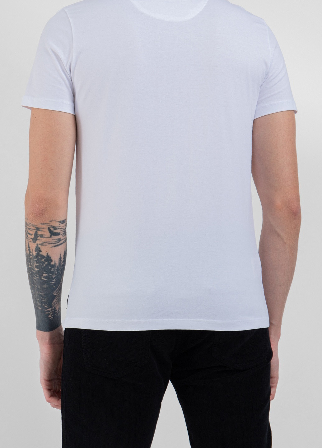 Белая футболка Fendi