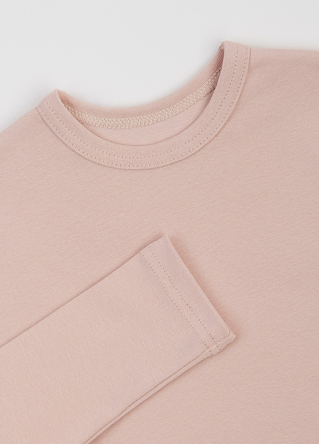 Светло-розовый демисезонный кэжуал лонгслив ArDoMi однотонный