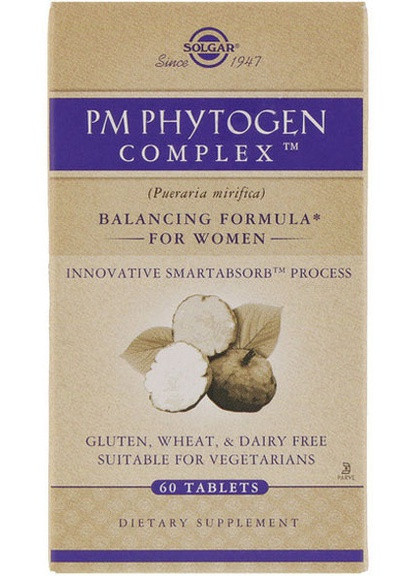 PM PhytoGen Complex 60 Tabs Solgar (256379914)