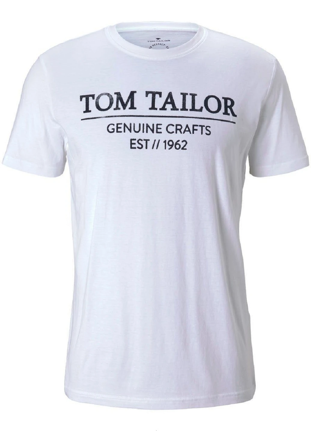 Белая футболка Tom Tailor