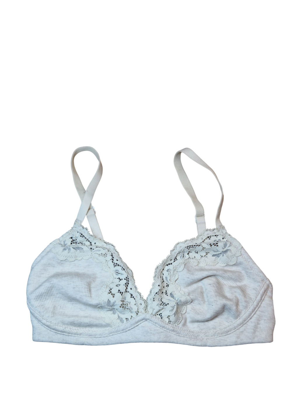 Светло-бежевый бюстгальтер C&A без косточек хлопок