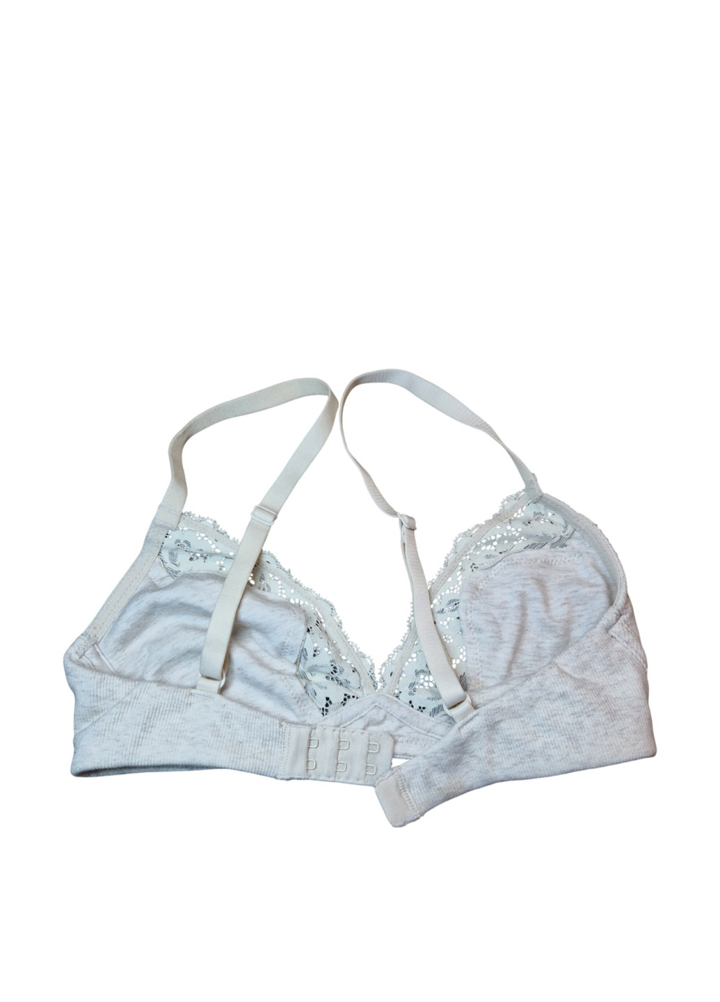 Светло-бежевый бюстгальтер C&A без косточек хлопок