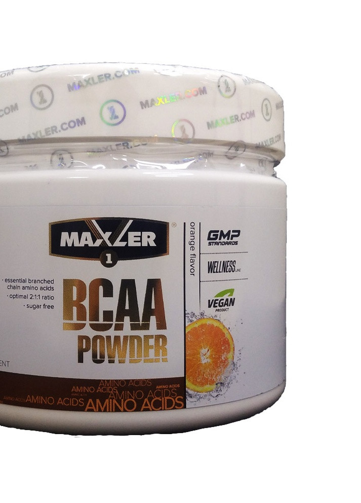 Аминокислоты BCAA Powder 210g Апельсин Maxler (253184187)