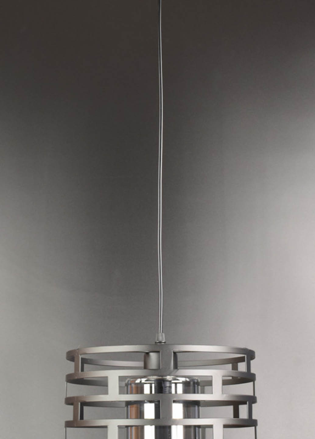 Люстра стельова підвісна в стилі LOFT (лофт) 12716/1-gr Матовий чорний 30х25х25 см. Handmade (234538082)