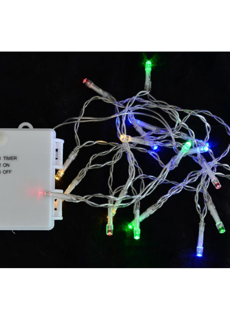 Гірлянда вулична, 15 LED лампочок, молочно-біла, 1,6 м (801130) YES! Fun (207169958)