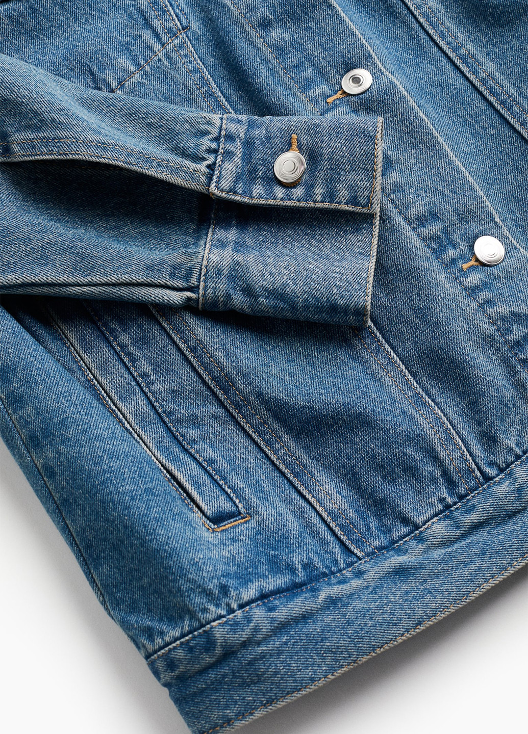 Синя демісезонна куртка H&M