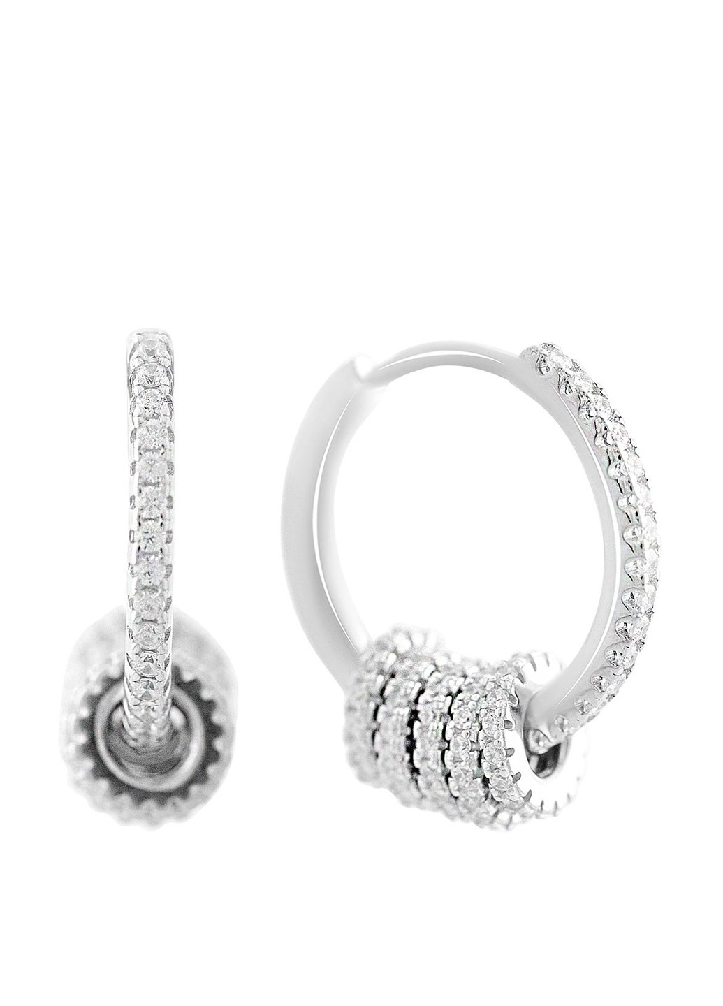 Серьги Silver Flame (307258600)