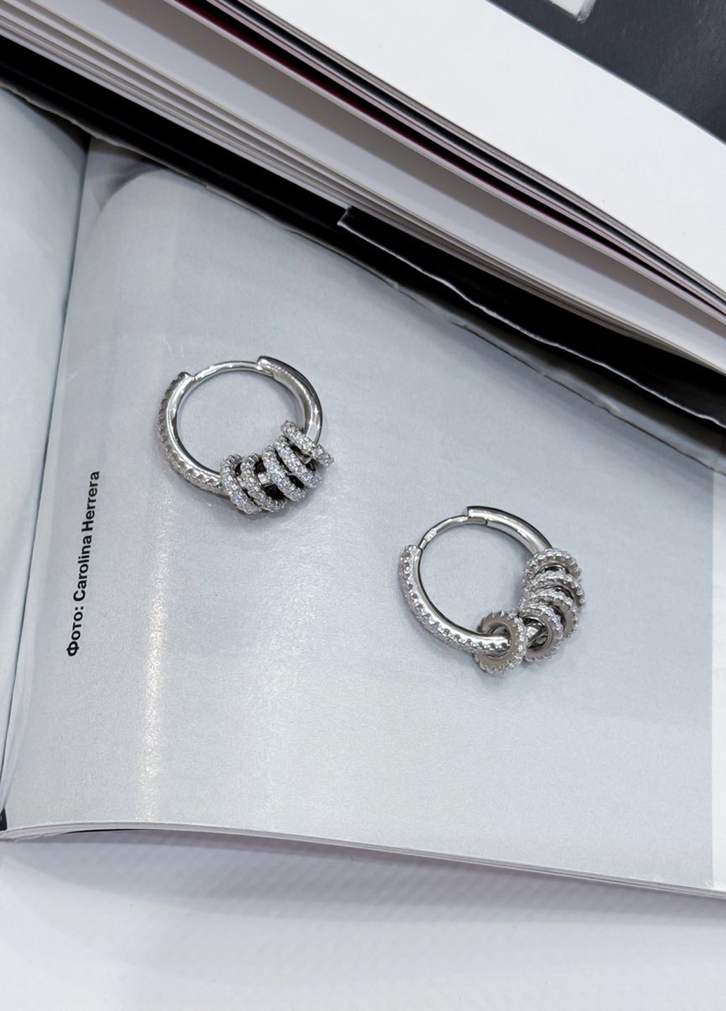 Серьги Silver Flame (307258600)