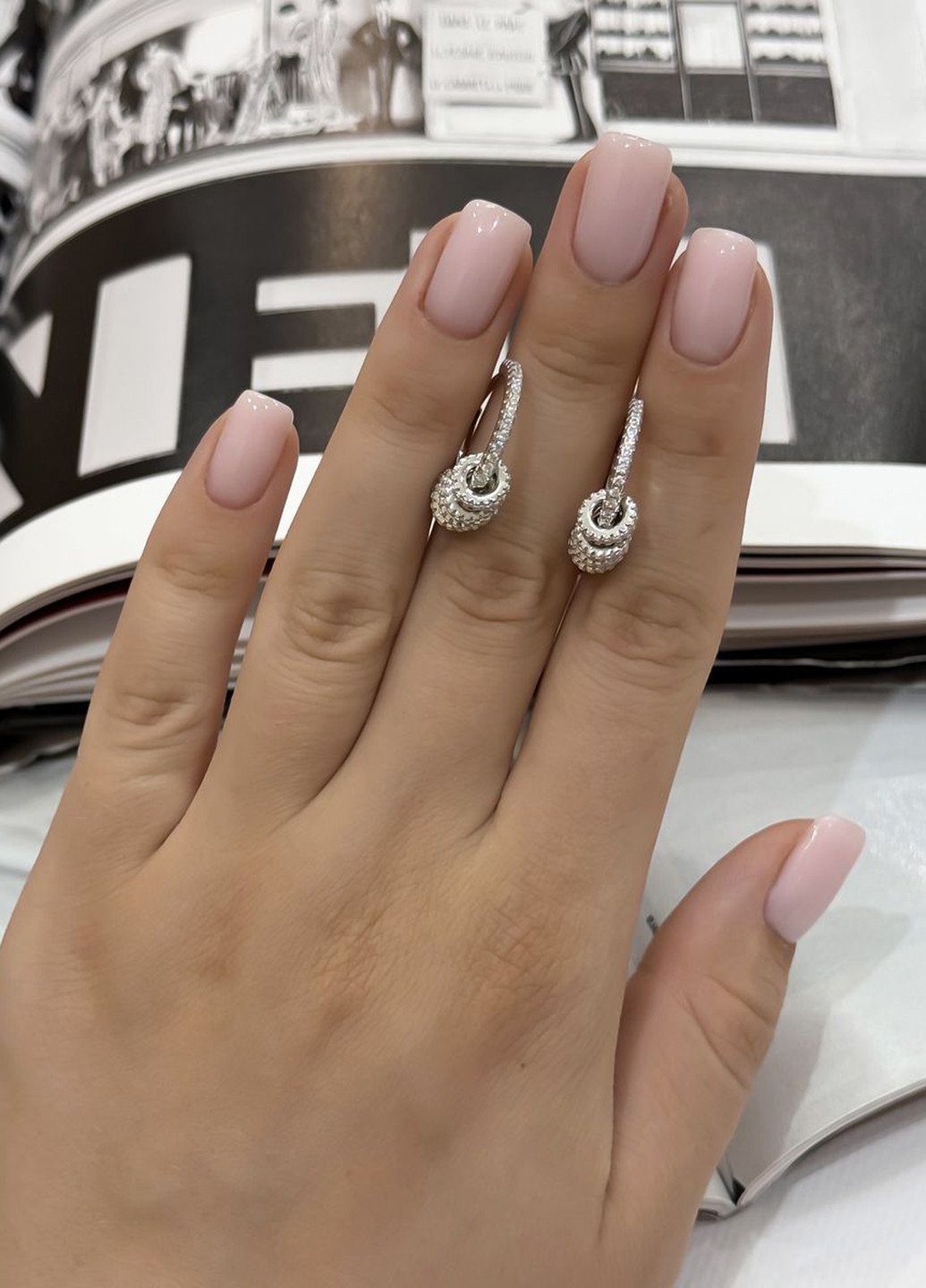 Серьги Silver Flame (307258600)